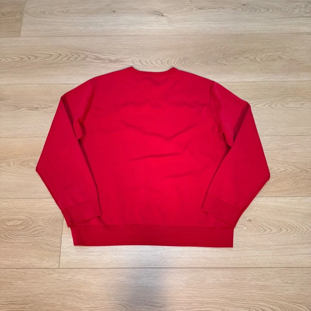 Polo Ralph‎ Lauren Performance Red Crewneck Sweatshirt Mens XL Embroidered Pony